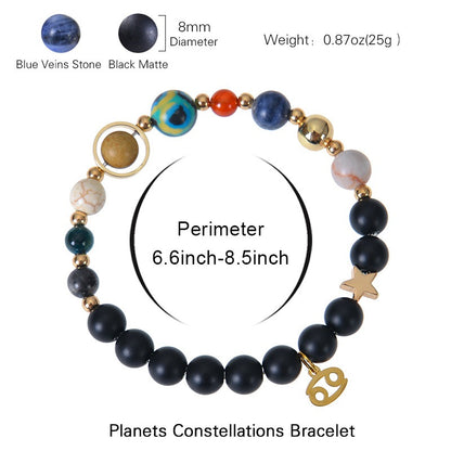 Mystical Planetary and Zodiac Bracelet: Unveiling the Power of Gemstones