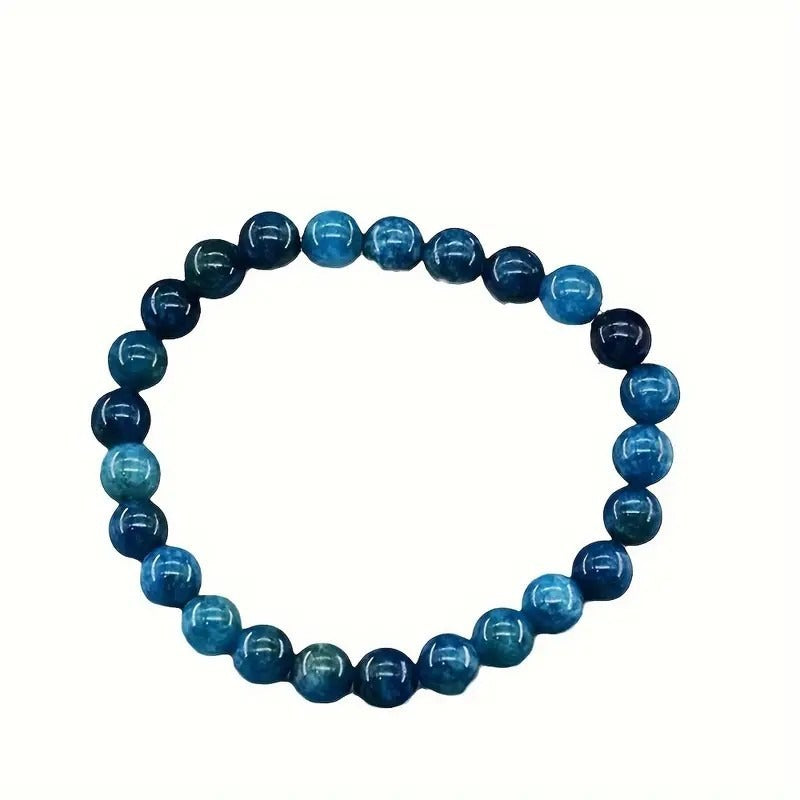 bohemian bracelet blue apatite ——Suitable for wooden life style and water life style wear