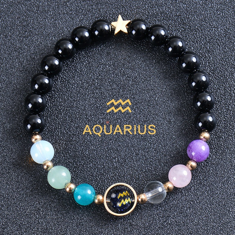 Mystical Planetary and Zodiac Bracelet: Unveiling the Power of Gemstones