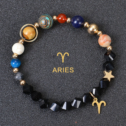 Mystical Planetary and Zodiac Bracelet: Unveiling the Power of Gemstones