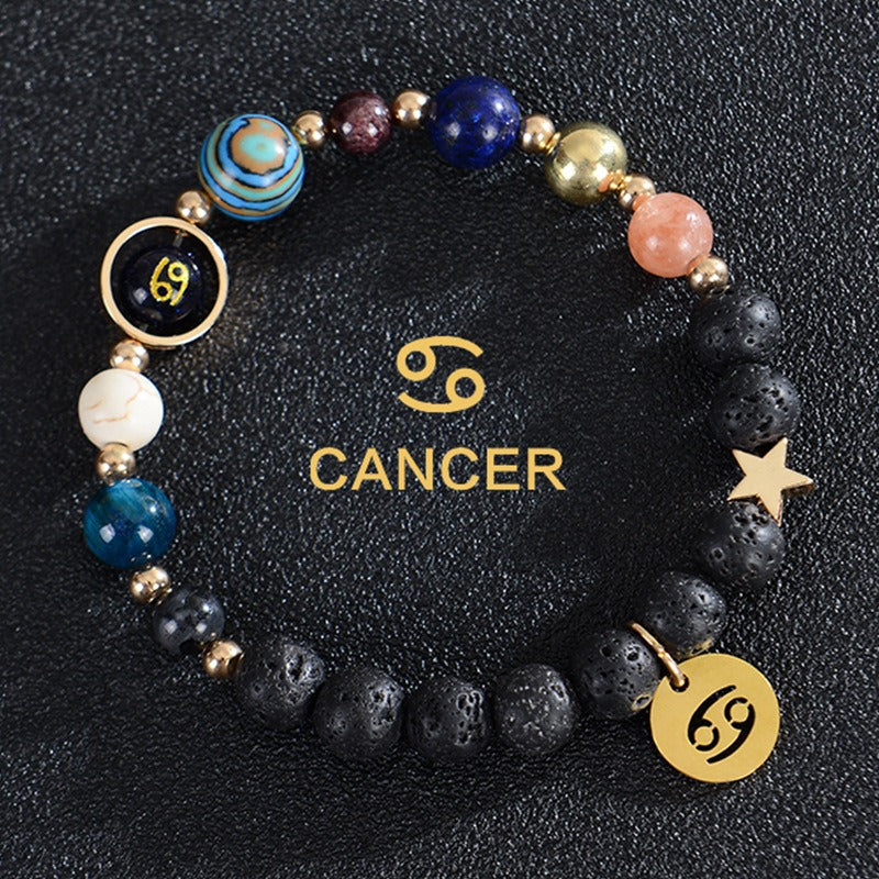 Mystical Planetary and Zodiac Bracelet: Unveiling the Power of Gemstones