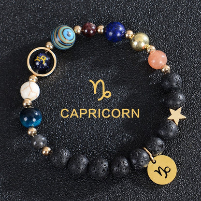 Mystical Planetary and Zodiac Bracelet: Unveiling the Power of Gemstones