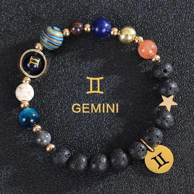 Mystical Planetary and Zodiac Bracelet: Unveiling the Power of Gemstones