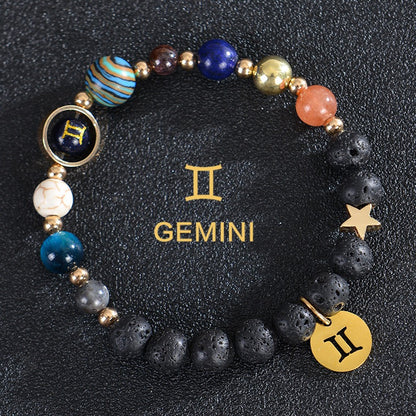 Mystical Planetary and Zodiac Bracelet: Unveiling the Power of Gemstones