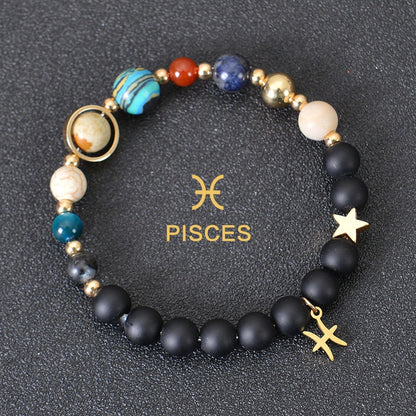 Mystical Planetary and Zodiac Bracelet: Unveiling the Power of Gemstones