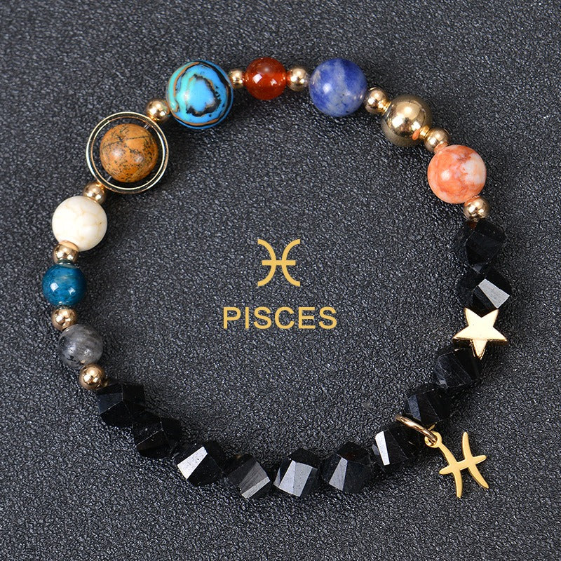 Mystical Planetary and Zodiac Bracelet: Unveiling the Power of Gemstones