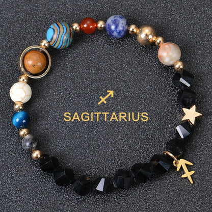 Mystical Planetary and Zodiac Bracelet: Unveiling the Power of Gemstones