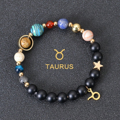 Mystical Planetary and Zodiac Bracelet: Unveiling the Power of Gemstones