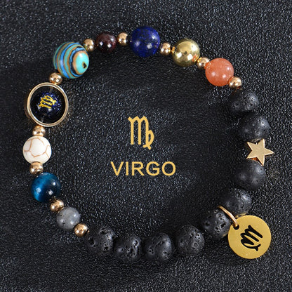 Mystical Planetary and Zodiac Bracelet: Unveiling the Power of Gemstones