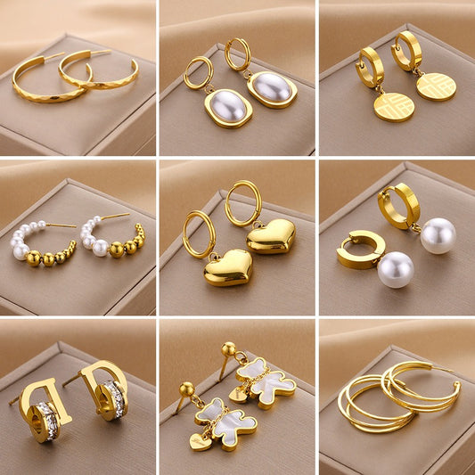 Z9 Fashion elegant jewelry ring earring bracelet necklace bangle suit for daily wearing party working and usual occasion